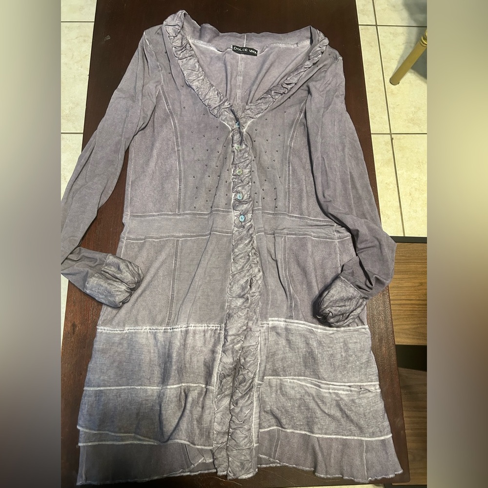 Dolce Vita Charcoal Cardigan